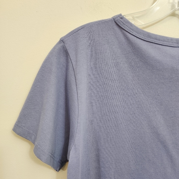 Cat unicorn rainbow in a cloud graphic short sleeve shirt juniors size medium - Picture 6 of 7